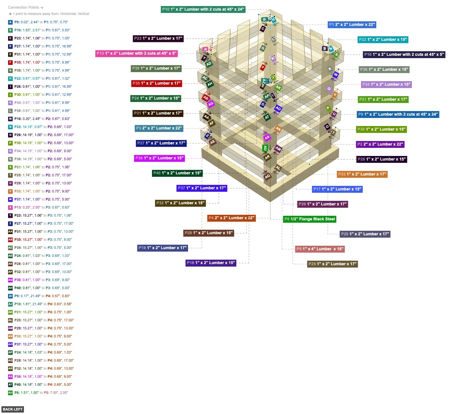 Assembly of Base Frame Assembly - back_left