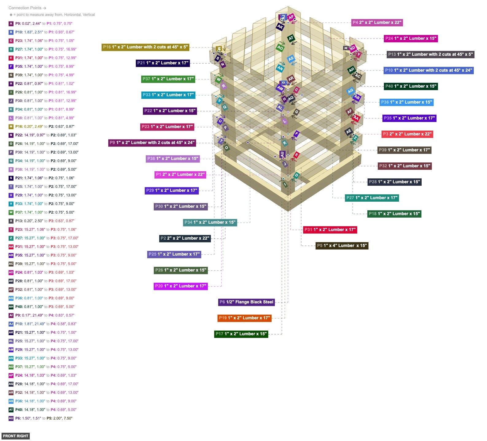 Assembly of Base Frame Assembly - front_right