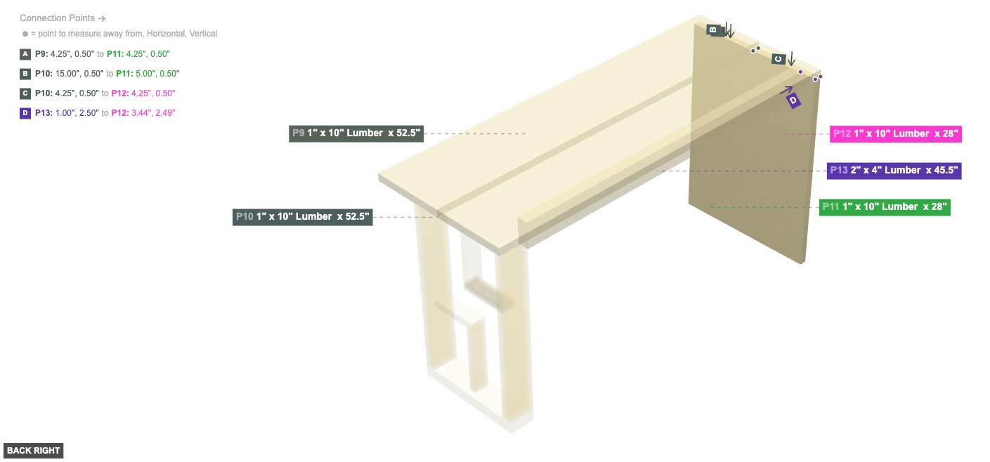 Assembly of Left Panel Assembly - back_right