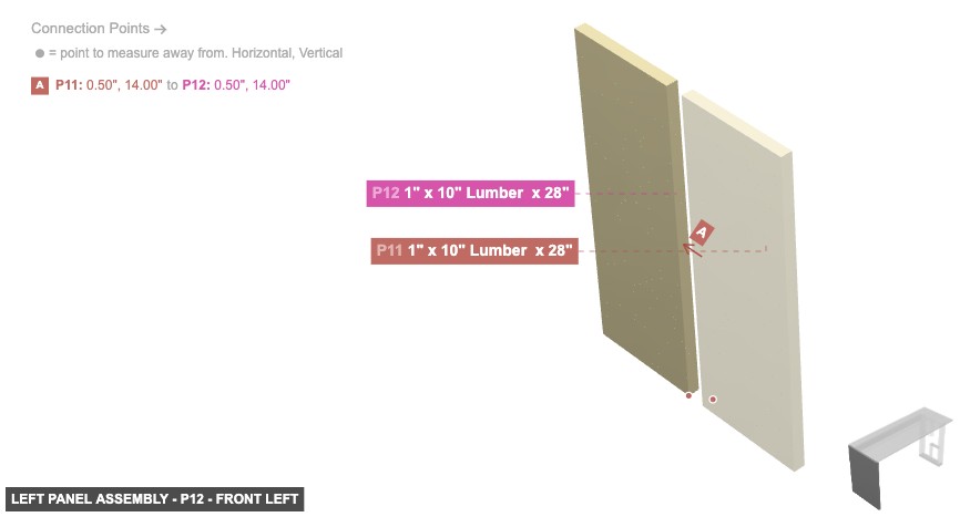 Left Panel Assembly - Part 1