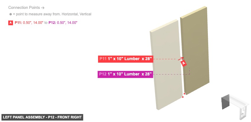 Left Panel Assembly - Part 1