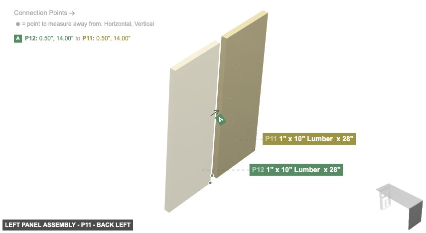Left Panel Assembly - Part 1