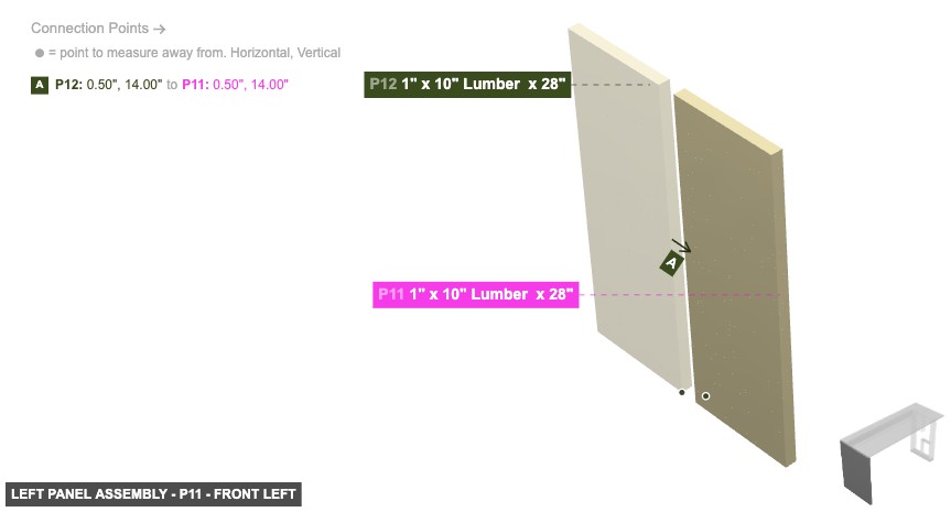 Left Panel Assembly - Part 1