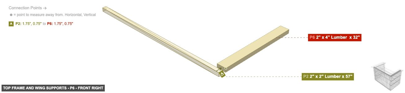 Top Frame and Wing Supports - Part 2