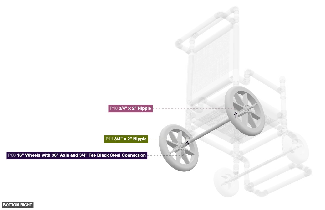 Assembly of Rear Wheels - bottom_right