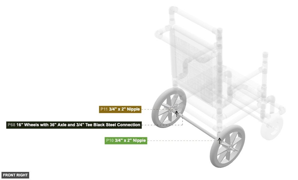 Assembly of Rear Wheels - front_right