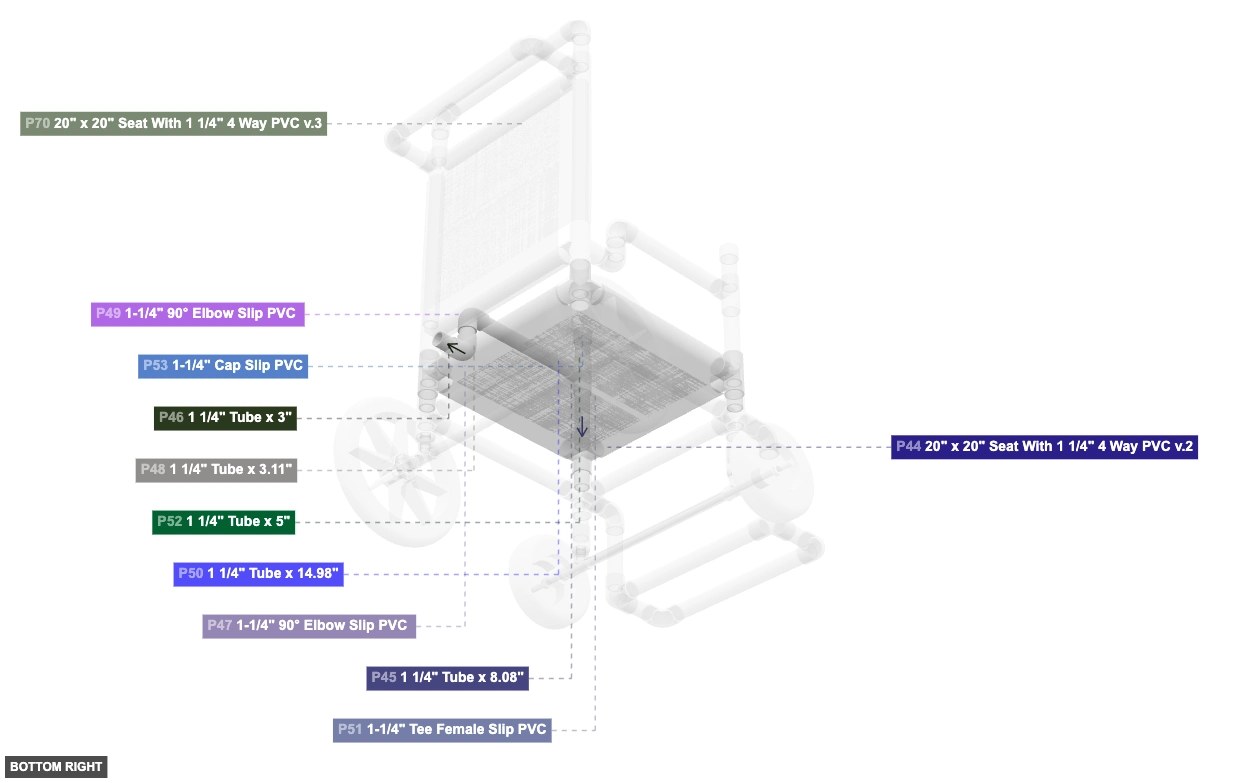 Assembly of Right Armrest - bottom_right
