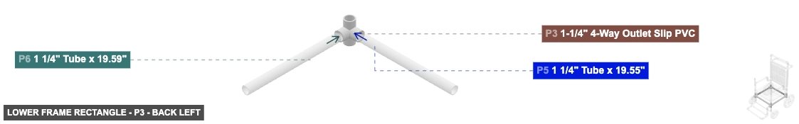 Lower Frame Rectangle - Part 1-1/4