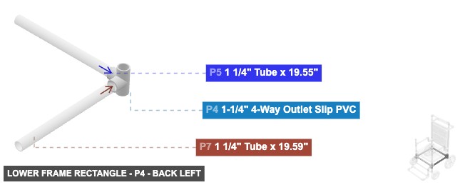Lower Frame Rectangle - Part 1-1/4