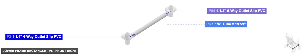 Lower Frame Rectangle - Part 1 1/4