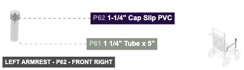 Left Armrest - Part 1-1/4