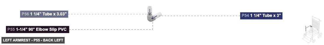 Left Armrest - Part 1-1/4