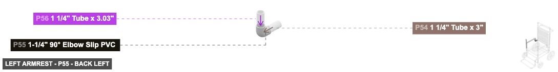 Left Armrest - Part 1-1/4