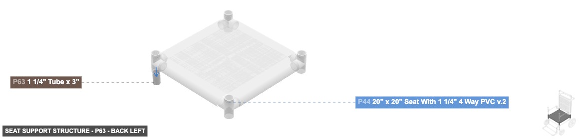 Seat Support Structure - Part 1 1/4