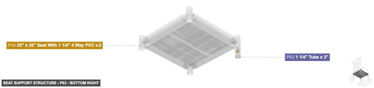 Seat Support Structure - Part 1 1/4