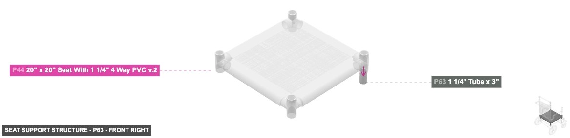 Seat Support Structure - Part 1 1/4