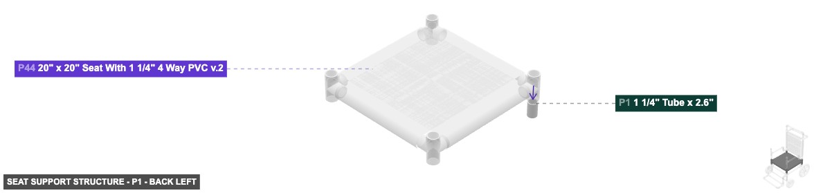 Seat Support Structure - Part 1 1/4
