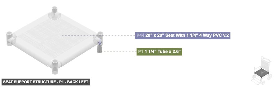 Seat Support Structure - Part 1 1/4