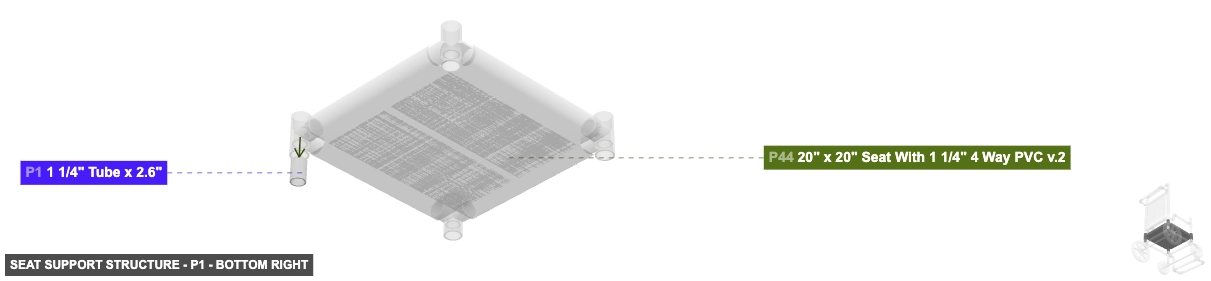 Seat Support Structure - Part 1 1/4