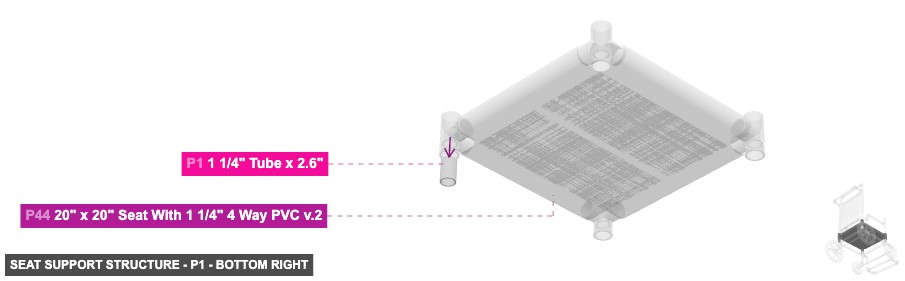 Seat Support Structure - Part 1 1/4