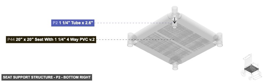 Seat Support Structure - Part 1 1/4