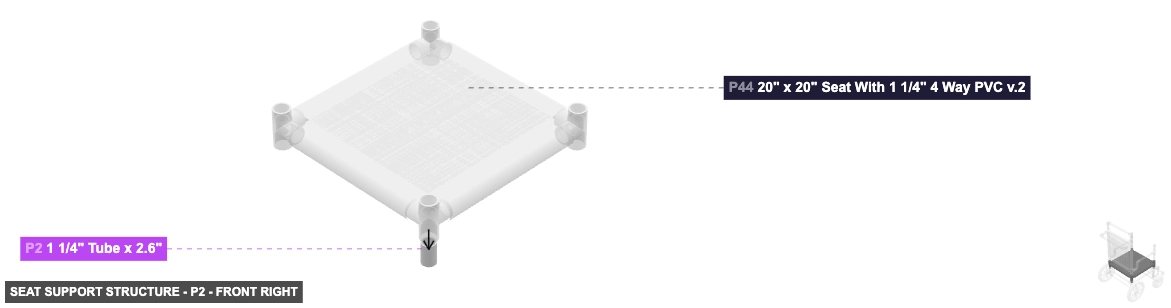 Seat Support Structure - Part 1 1/4