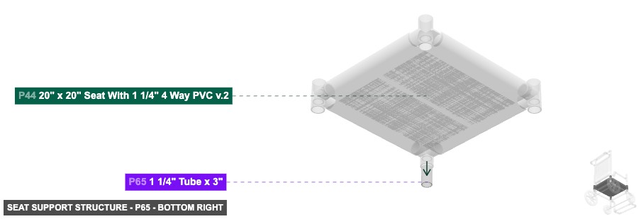 Seat Support Structure - Part 1 1/4