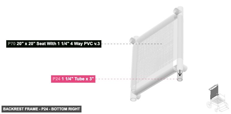 Backrest Frame - Part 1 1/4