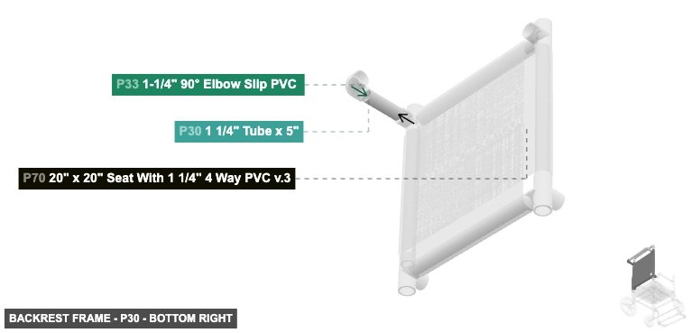 Backrest Frame - Part 1 1/4
