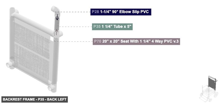 Backrest Frame - Part 1 1/4