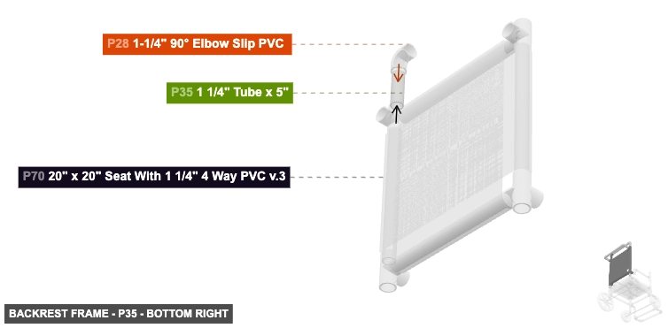 Backrest Frame - Part 1 1/4