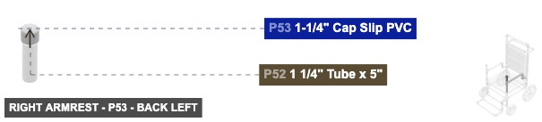 Right Armrest - Part 1-1/4