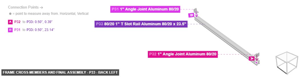 Frame Cross-Members and Final Assembly - Part 80/20 1
