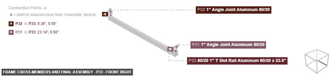 Frame Cross-Members and Final Assembly - Part 80/20 1