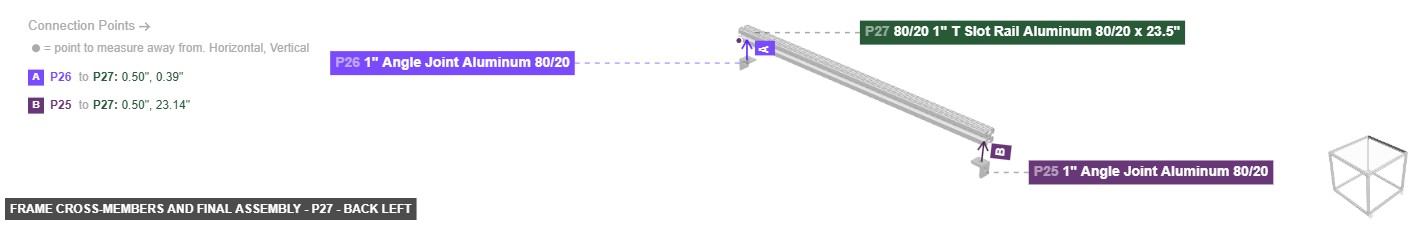 Frame Cross-Members and Final Assembly - Part 80/20 1