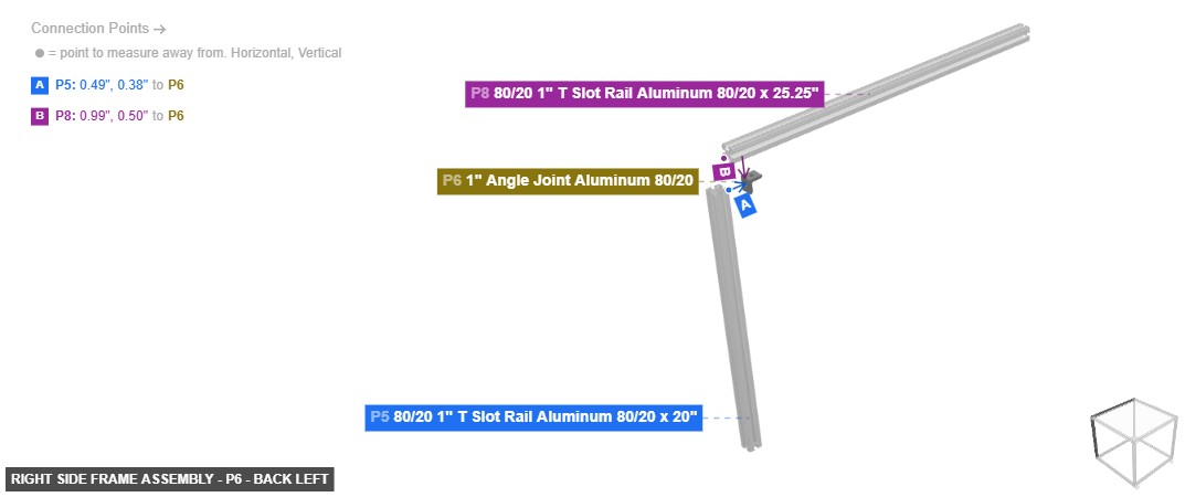 Right Side Frame Assembly - Part 1