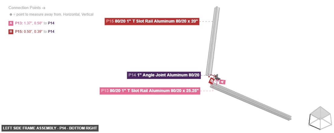 Left Side Frame Assembly - Part 1