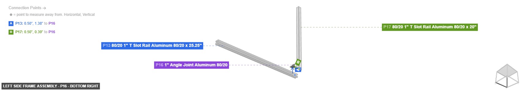 Left Side Frame Assembly - Part 1