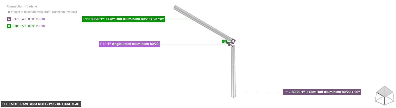 Left Side Frame Assembly - Part 1