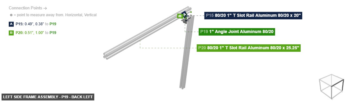 Left Side Frame Assembly - Part 1