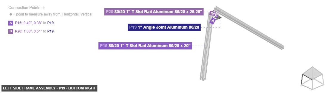 Left Side Frame Assembly - Part 1