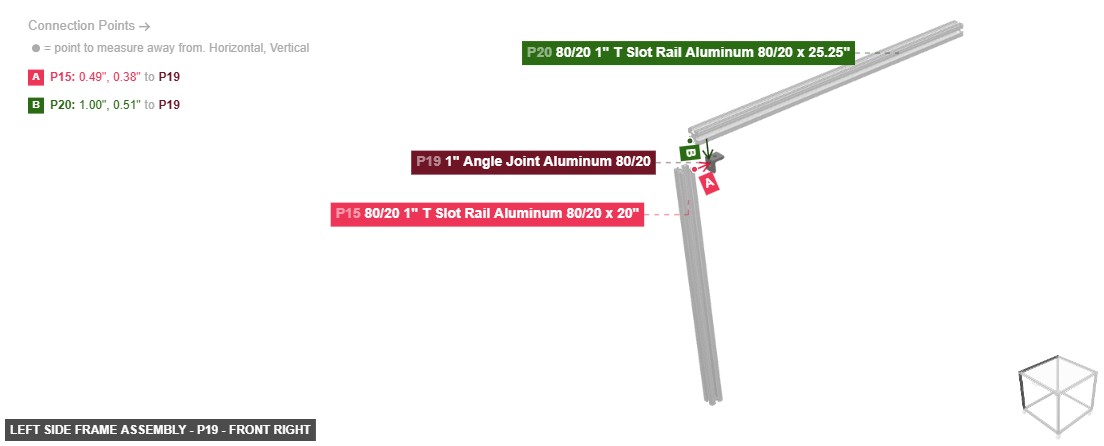 Left Side Frame Assembly - Part 1