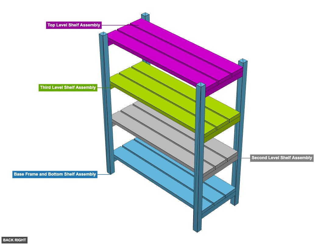 Shoe Rack 2 - Overview back_right