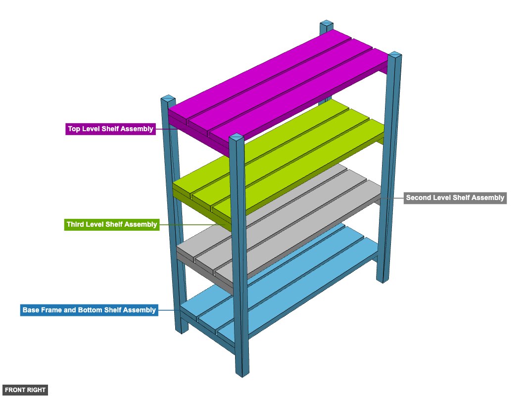 Shoe Rack 2 - Overview front_right