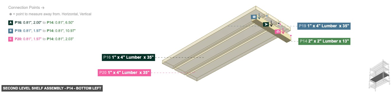 Second Level Shelf Assembly - Part 2