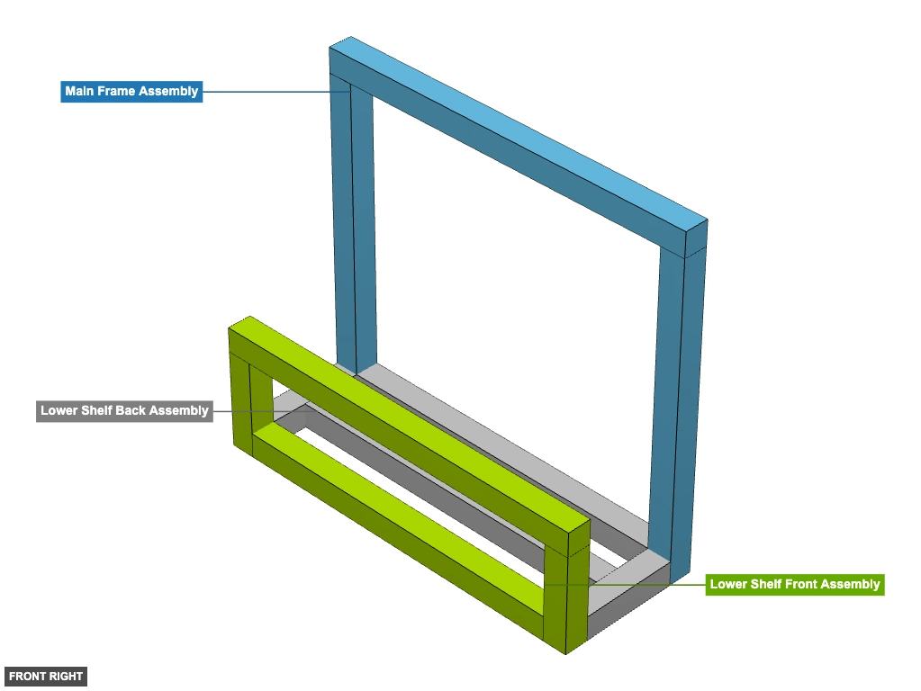 Wall Plant Shelf 2 - Overview front_right