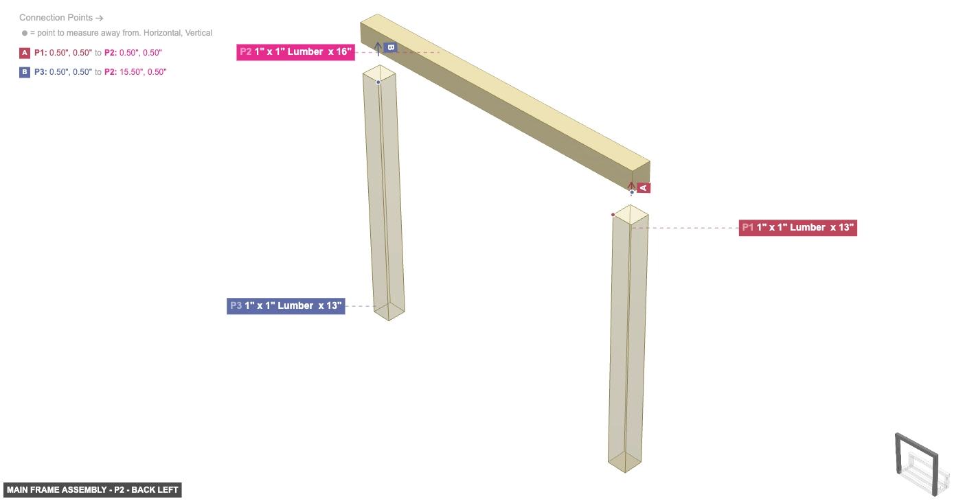 Main Frame Assembly - Part 1