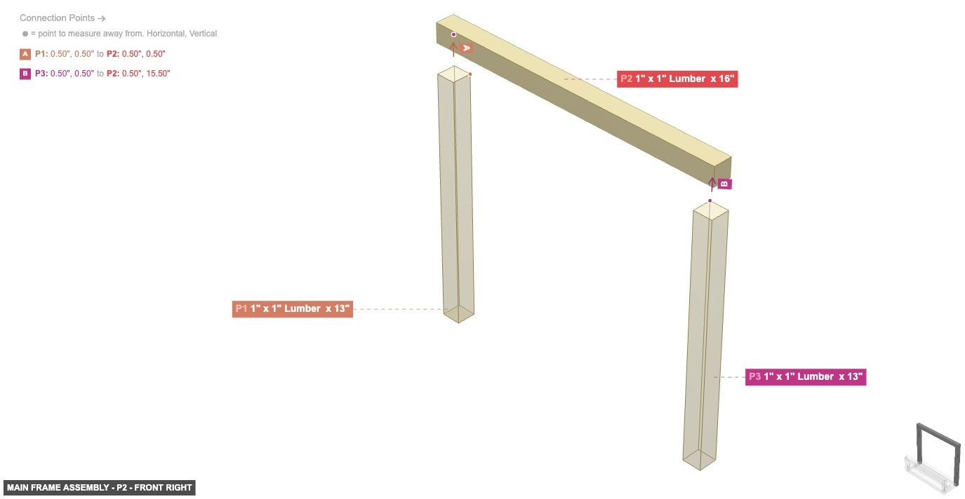 Main Frame Assembly - Part 1