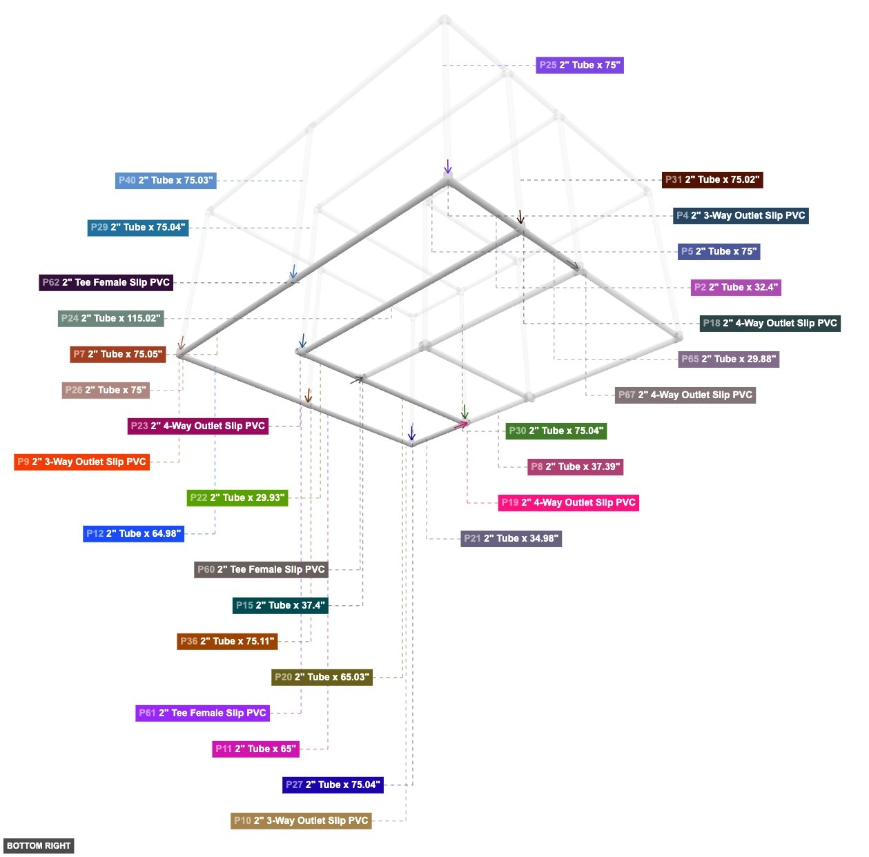 Assembly of Lower Walls Structure - bottom_right