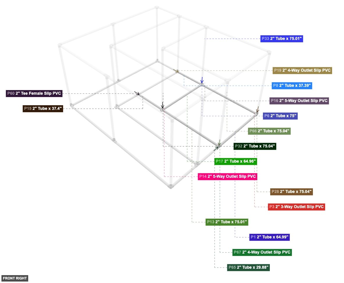 Assembly of Base Rectangle - front_right